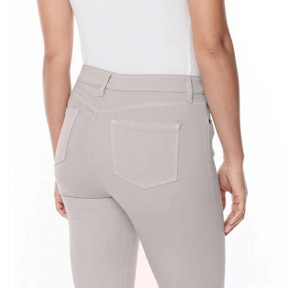 NEW Buffalo David Bitton High Rise Ankle Grazer | Light Grey - Picture 5 of 7